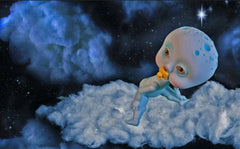 Baby moon and her star binky!