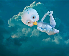 Baby moon and her star binky!