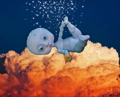 Baby moon and her star binky!