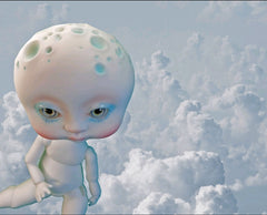 Baby moon and her star binky!